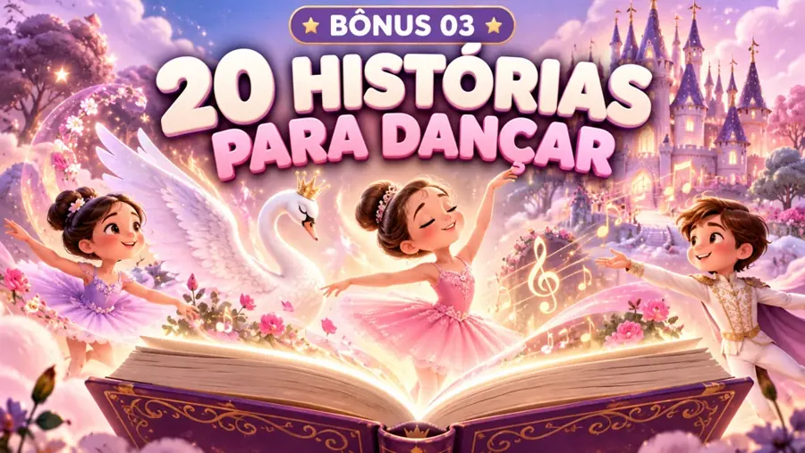 Capa do bônus 3: 20 Histórias para Dançar